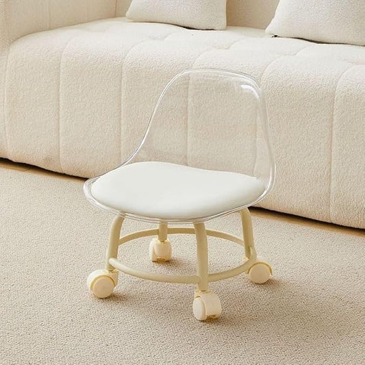 Acrylic 360° Rotatable Chair